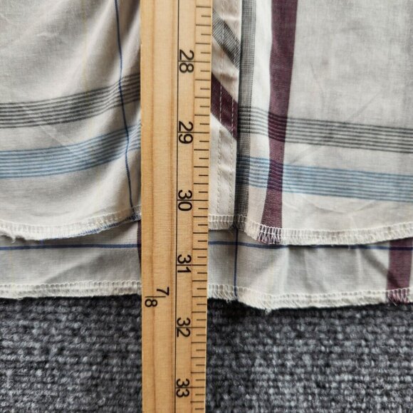 Wrangler Cowboy Cut Regular X-long Tails Single Needle Pearl Snap Plaid Shirt - Picture 13 of 16